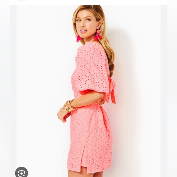 NWT Lilly Pulitzer Celestina V-Neck Romper Size 4 - Picture 3 of 7